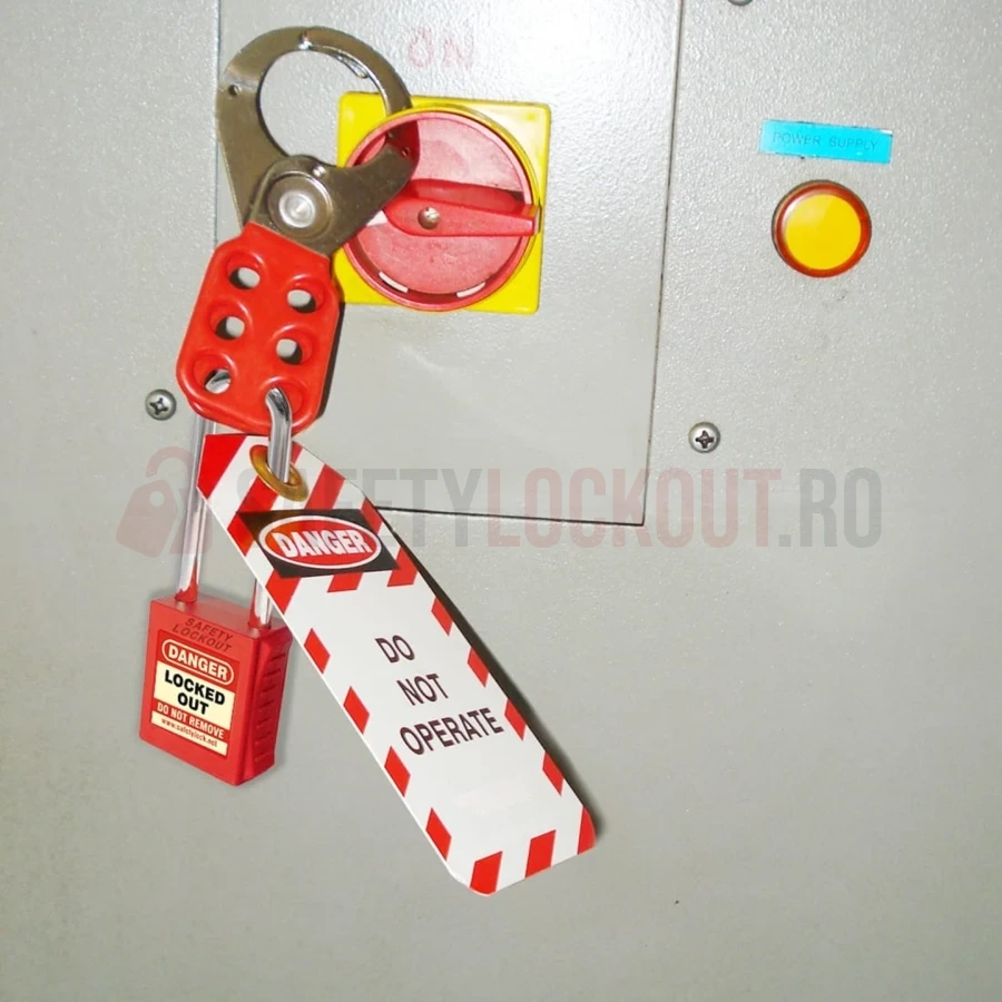 Lacăt LOTO PLSP cu bridă din oțel 85 mm — Lacăte de siguranță LOTO | Safety Lockout
