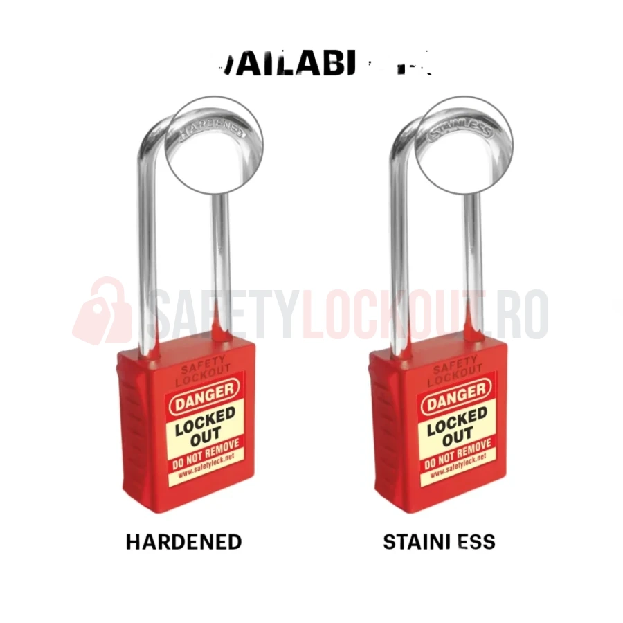 Lacăt LOTO PLSP cu bridă din oțel 85 mm — Lacăte de siguranță LOTO | Safety Lockout