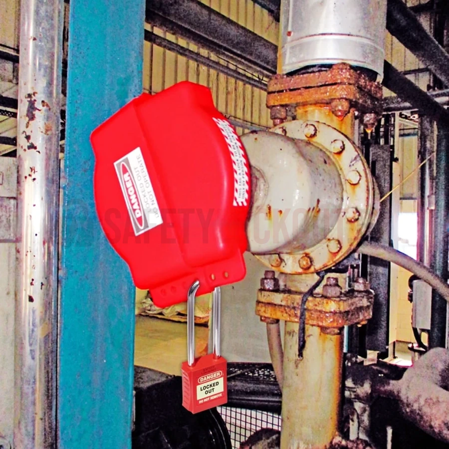 Lacăt LOTO PLSP cu bridă din oțel 85 mm — Lacăte de siguranță LOTO | Safety Lockout
