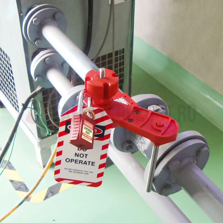 Lacăt LOTO PLSP cu bridă din oțel 46 mm — Lacăte de siguranță LOTO | Safety Lockout