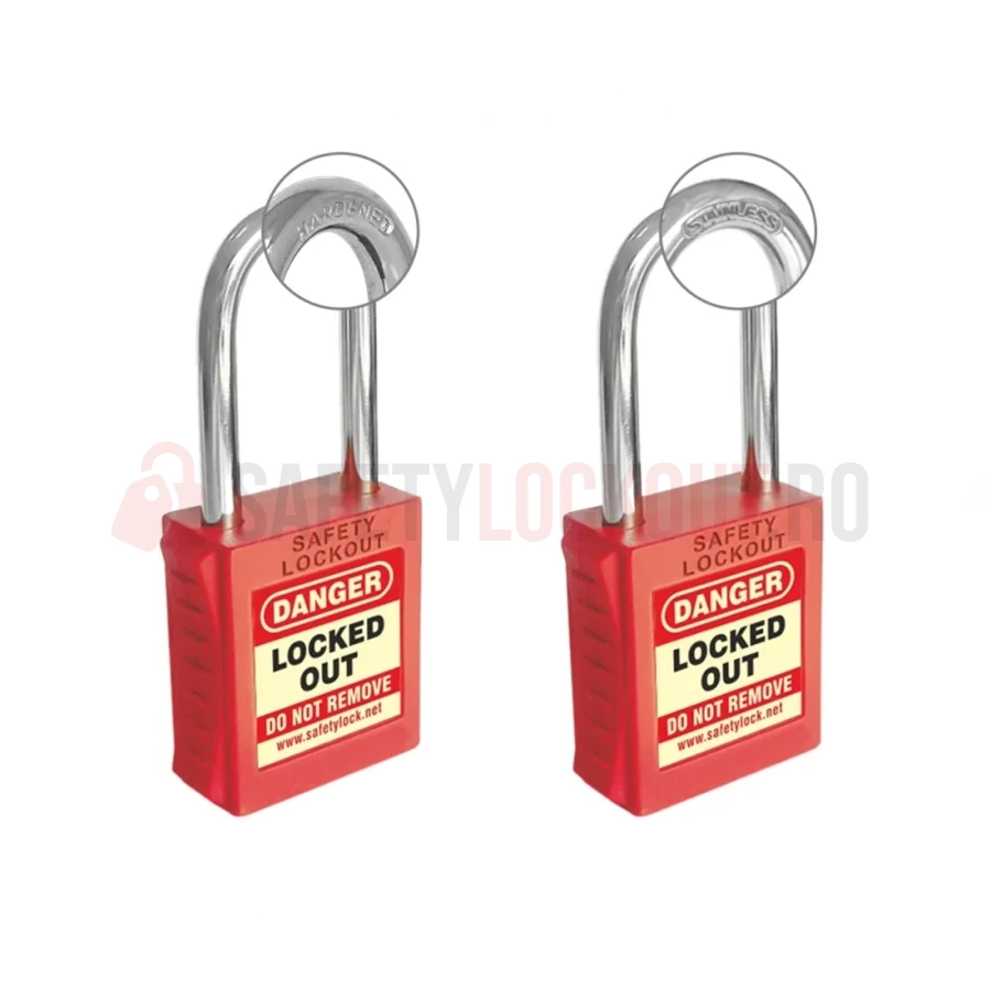 Lacăt LOTO PLSP cu bridă din oțel 46 mm — Lacăte de siguranță LOTO | Safety Lockout