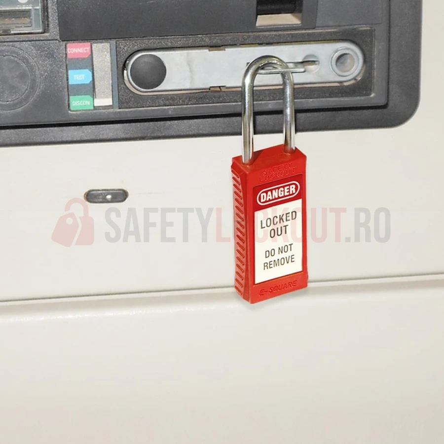 Lacăt LOTO PLSP long body cu bridă din oțel 85 mm — Lacăte de siguranță LOTO | Safety Lockout