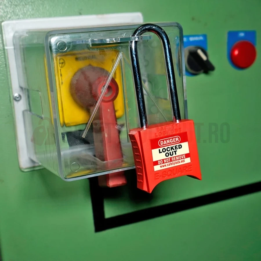 Lacăt LOTO Premier cu bridă lungă și reținere a cheii — Lacăte de siguranță LOTO | Safety Lockout