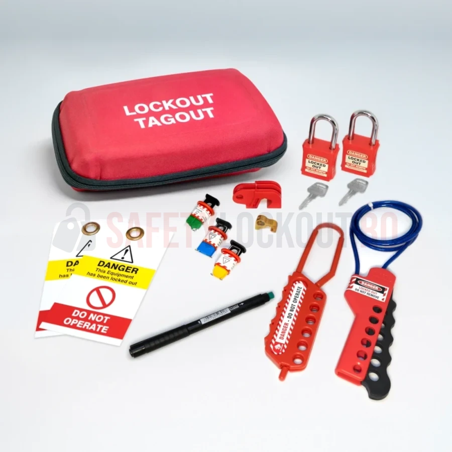 Kit LOTO electric - Borsetă cu fermoar 03 — Kituri LOTO | Safety Lockout