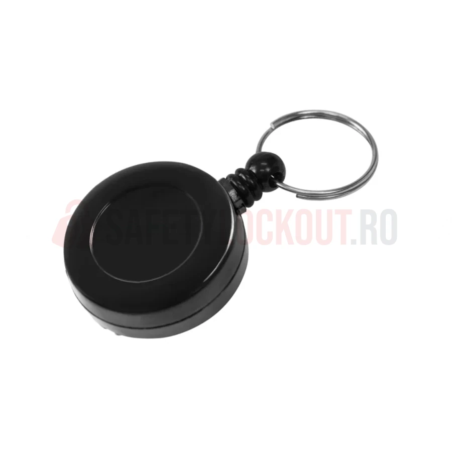 Dispozitiv retractabil pentru chei cu breloc, 700 mm — Accesorii pentru chei | Safety Lockout