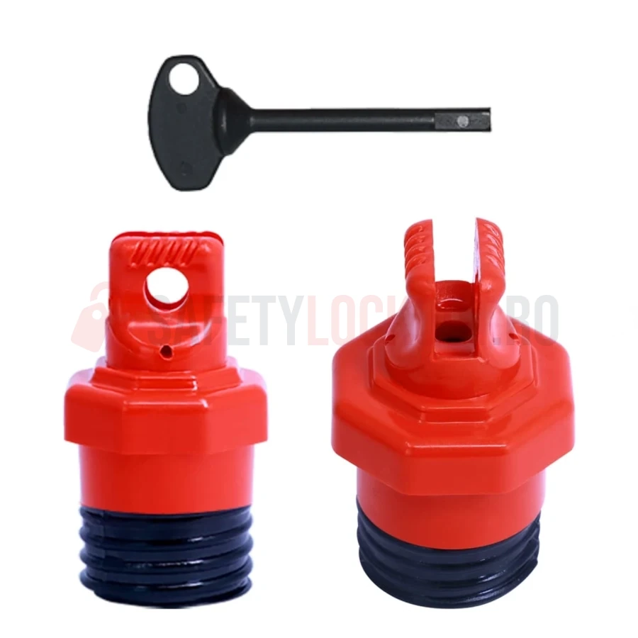 Kit de blocare pentru suport de siguranță rotundă, 3 piese — Dispozitive de blocare pentru siguranțe fuzibile | Safety Lockout