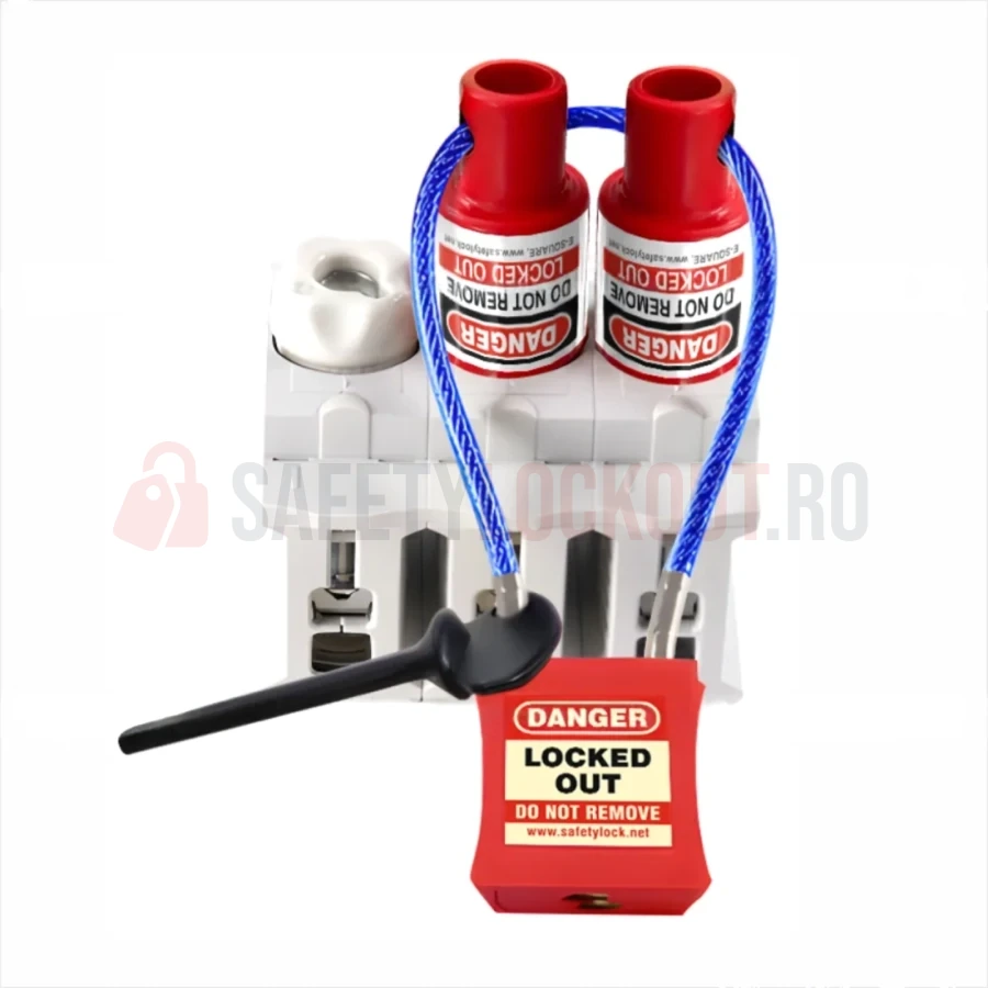 Dispozitiv de blocare pentru suport de siguranță rotundă E27/E33 — Dispozitive de blocare pentru siguranțe fuzibile | Safety Lockout