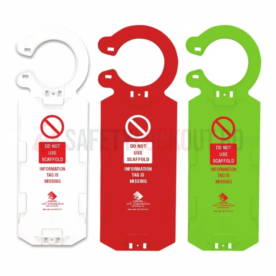 Suport tip gheară pentru etichete de schele — Etichete și suport tip gheară pentru schele | Safety Lockout