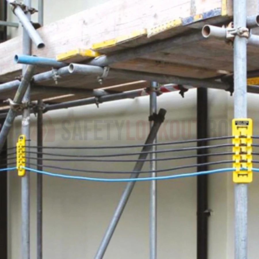 Organizator pentru cabluri și conductori — Cârlige de siguranță și suporturi pentru cabluri | Safety Lockout