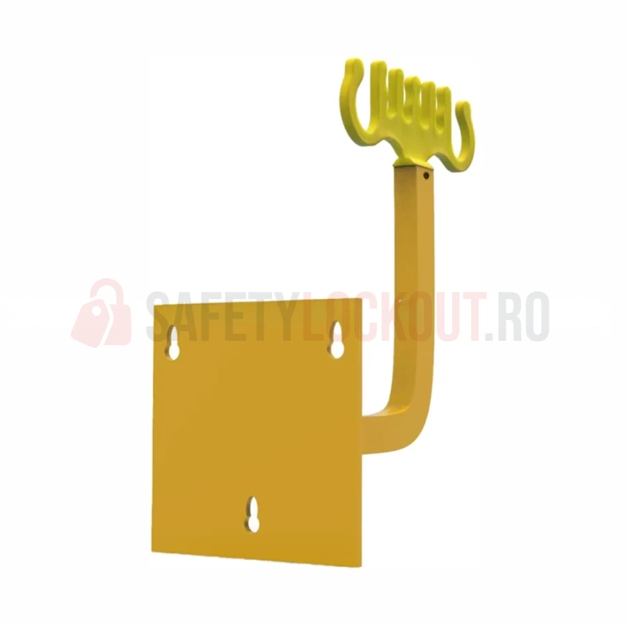 Suport de perete Hexahook pentru suspendarea cablurilor — Cârlige de siguranță și suporturi pentru cabluri | Safety Lockout