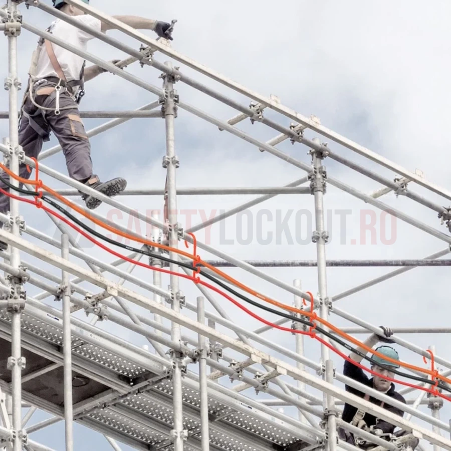 Cârlig de siguranță Tri Hook pentru suspendare cabluri — Cârlige de siguranță și suporturi pentru cabluri | Safety Lockout