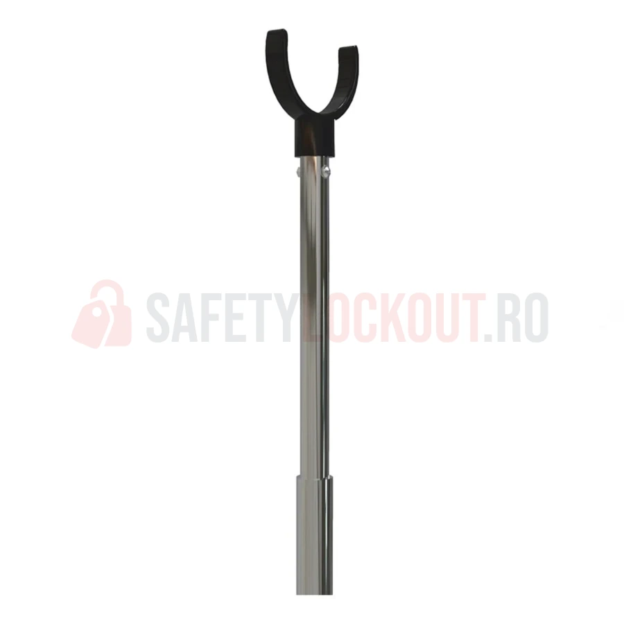Tijă metalică extensibilă cu cârlig semilună — Cârlige de siguranță și suporturi pentru cabluri | Safety Lockout