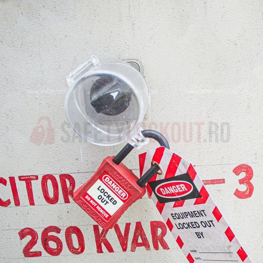Dispozitiv de blocare pentru comutator și buton, orificiu 23 mm — Dispozitive de blocare pentru panouri electrice | Safety Lockout