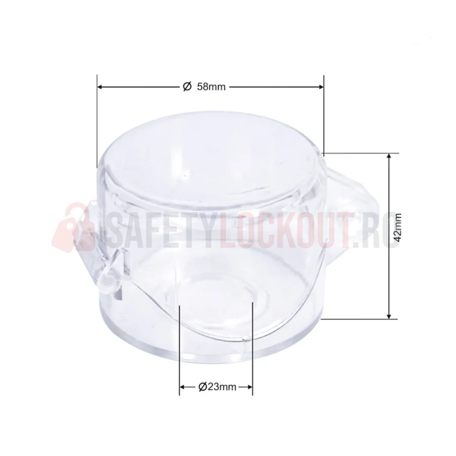 Dispozitiv de blocare pentru comutator și buton, orificiu 23 mm — Dispozitive de blocare pentru panouri electrice | Safety Lockout