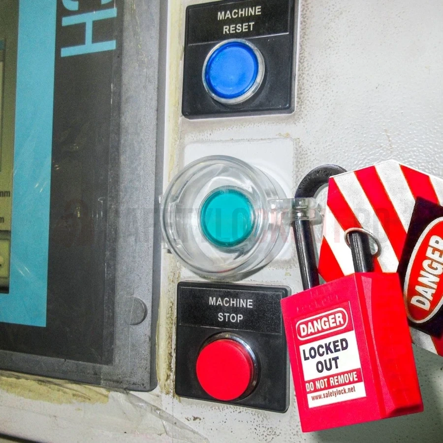 Dispozitiv de blocare pentru butoane și comutatoare Premier, orificiu 30 mm — Dispozitive de blocare pentru panouri electrice | Safety Lockout