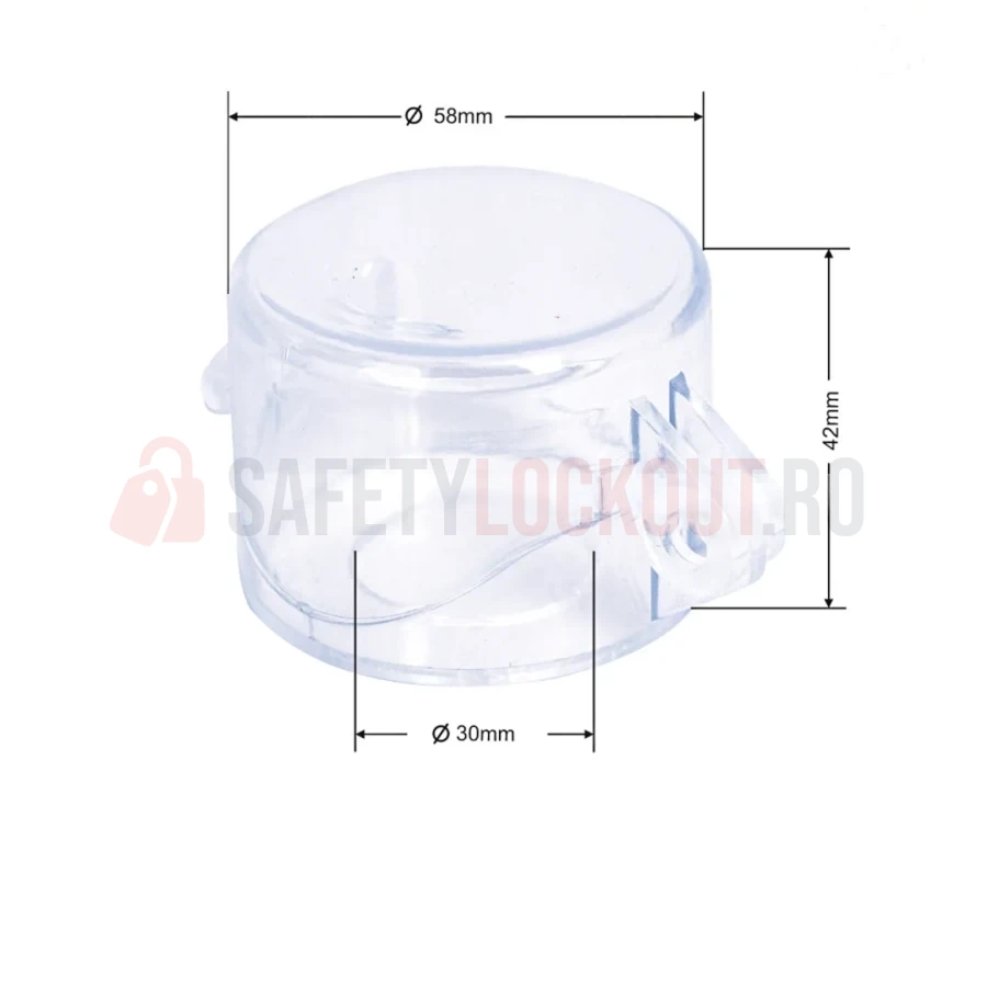 Dispozitiv de blocare pentru butoane și comutatoare Premier, orificiu 30 mm — Dispozitive de blocare pentru panouri electrice | Safety Lockout