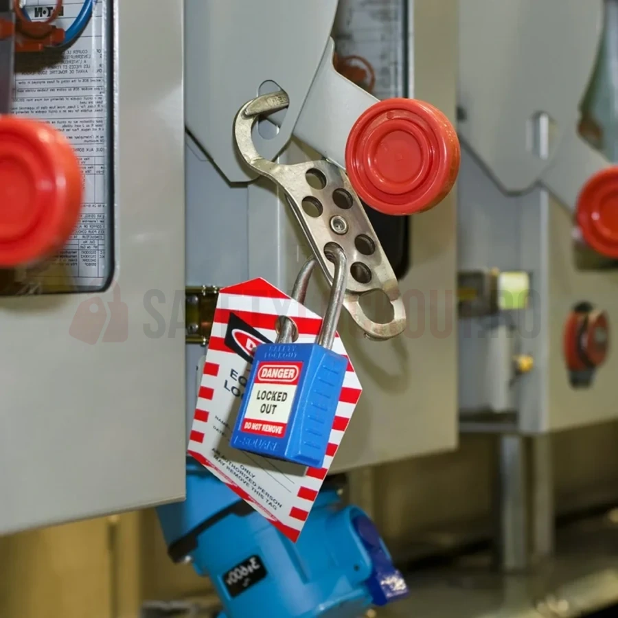 Hasp LOTO Scorpio din oțel, cu fălci duble — Hasp LOTO | Safety Lockout