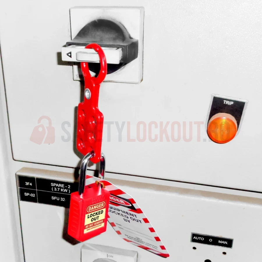 Hasp LOTO din aluminiu standard, 25 mm — Hasp LOTO din aluminiu | Safety Lockout