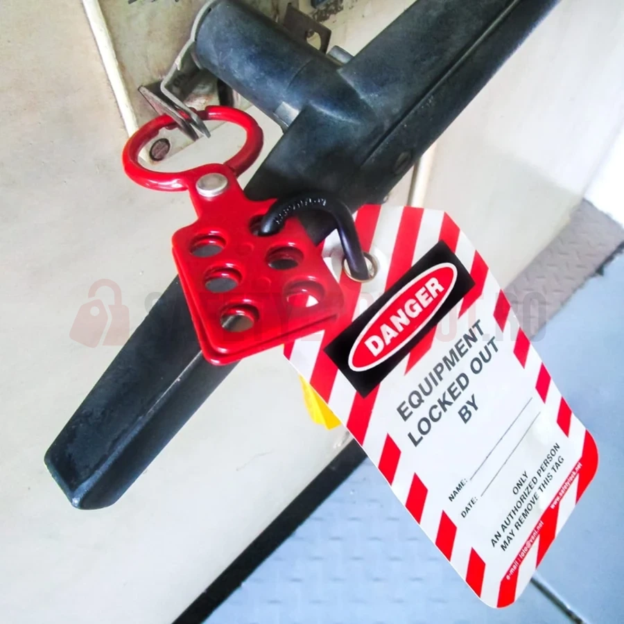 Hasp LOTO din aluminiu, 38 mm — Hasp LOTO din aluminiu | Safety Lockout