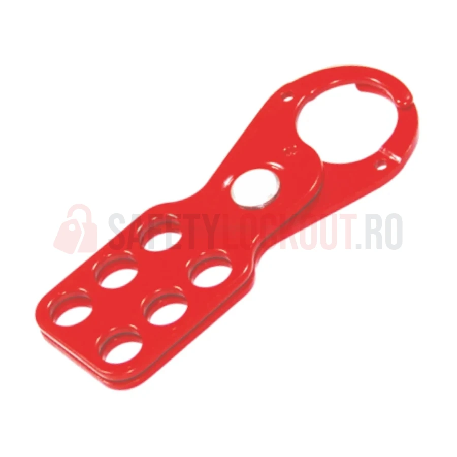 Hasp LOTO standard din oțel, mic, fălci 25 mm — Hasp LOTO | Safety Lockout