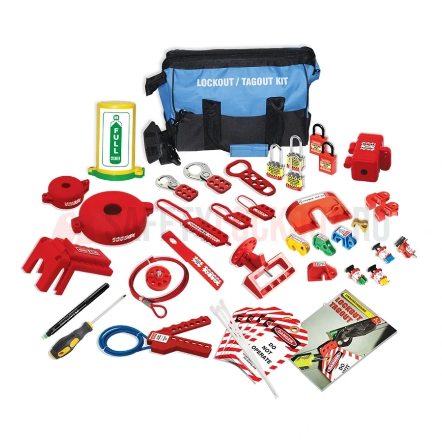 Kit LOTO Starter cu geantă albastră — Kituri LOTO | Safety Lockout