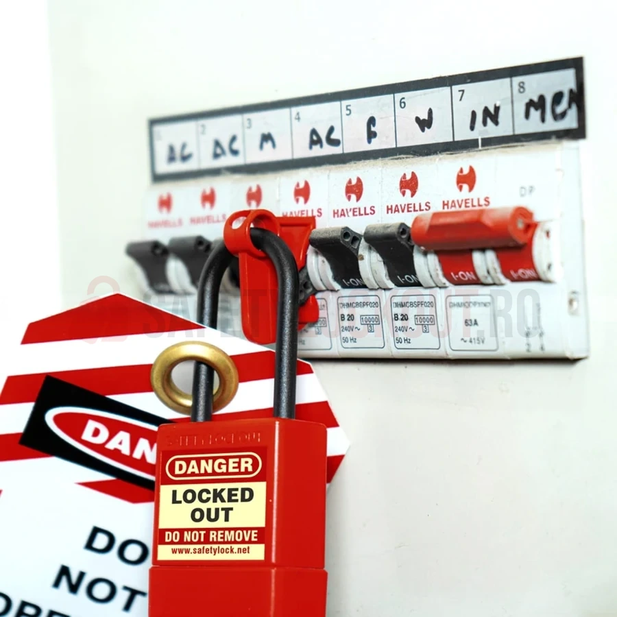 Dispozitiv de Blocare Disjunctor Miniatură Slim Line — Dispozitiv de blocare pentru disjunctor | Safety Lockout