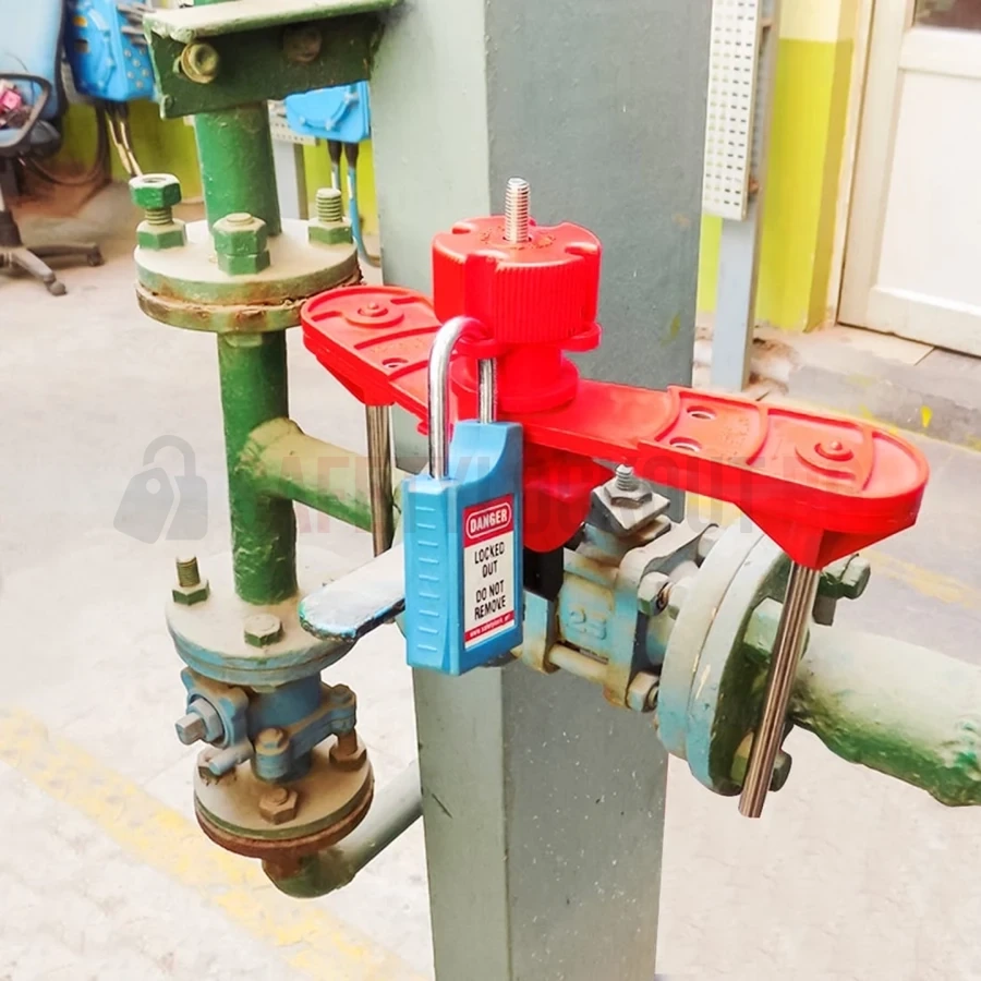 Braț adițional mic cu tijă din oțel inox pentru blocare valve — Dispozitive de blocare pentru valvă cu bilă | Safety Lockout