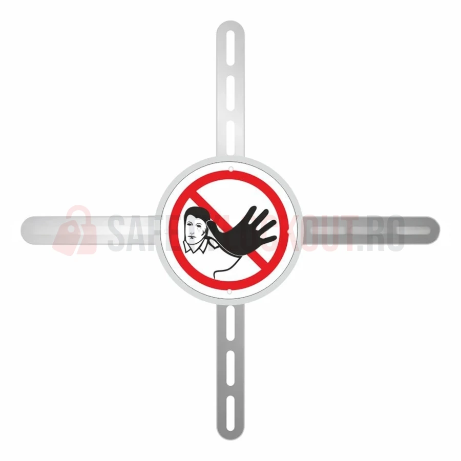 Barieră din oțel inoxidabil pentru spații înguste, până la 40 inchi — Bariere pentru spații înguste (oțel inoxidabil) | Safety Lockout