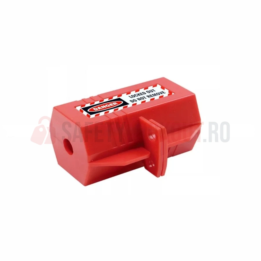 Dispozitiv de blocare pentru ștecher mic, ABS, max. 40 mm — Dispozitiv de blocare pentru ștecher de cablu | Safety Lockout