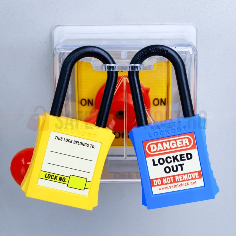Dispozitiv de blocare pentru panou electric, casetă pătrată, Big 45 Grade — Dispozitive de blocare pentru panouri electrice | Safety Lockout