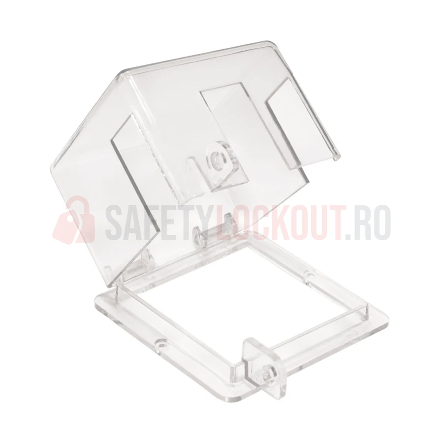 Dispozitiv de blocare pentru panou electric, casetă pătrată, balama 45° — Dispozitive de blocare pentru panouri electrice | Safety Lockout