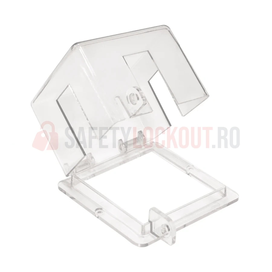 Dispozitiv de blocare pentru panou electric, casetă pătrată cu balama 90° — Dispozitive de blocare pentru panouri electrice | Safety Lockout