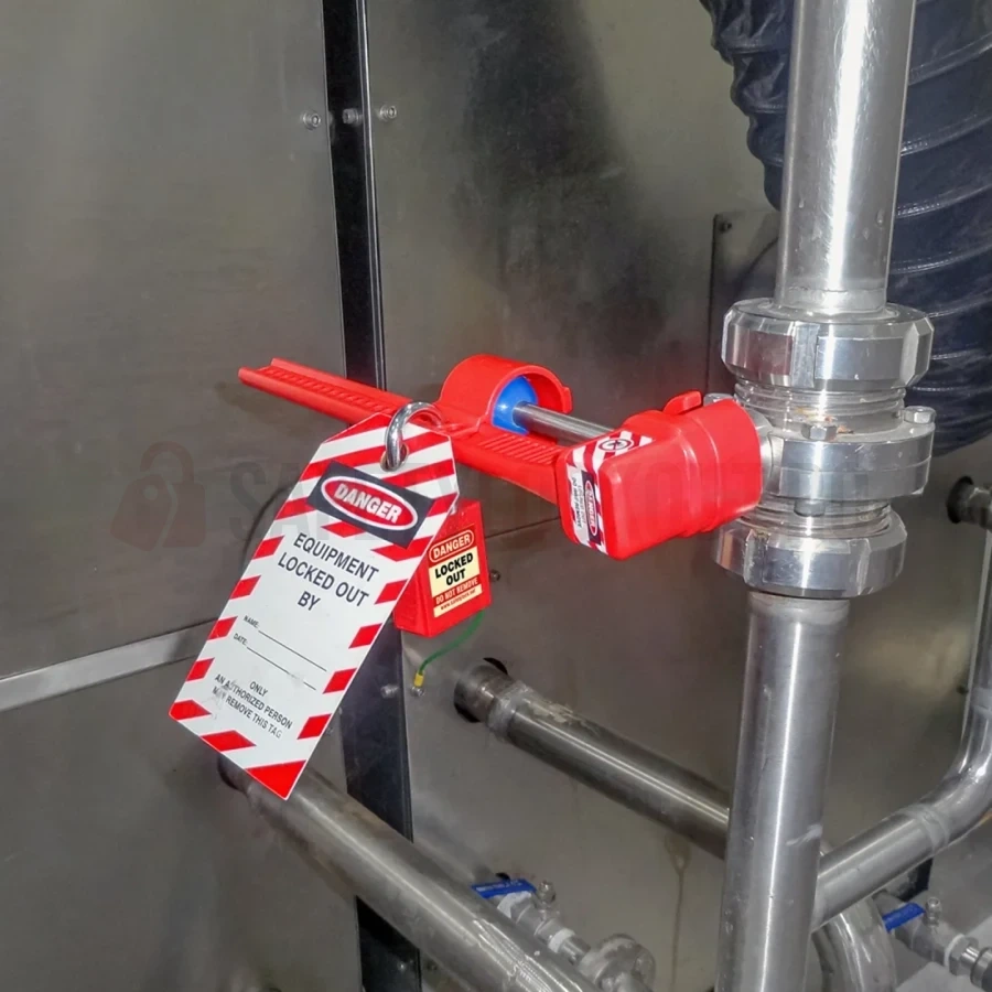 Dispozitiv reglabil de blocare pentru valvă fluture — Dispozitiv reglabil din oțel inoxidabil pentru blocare valvă fluture | Safety Lockout