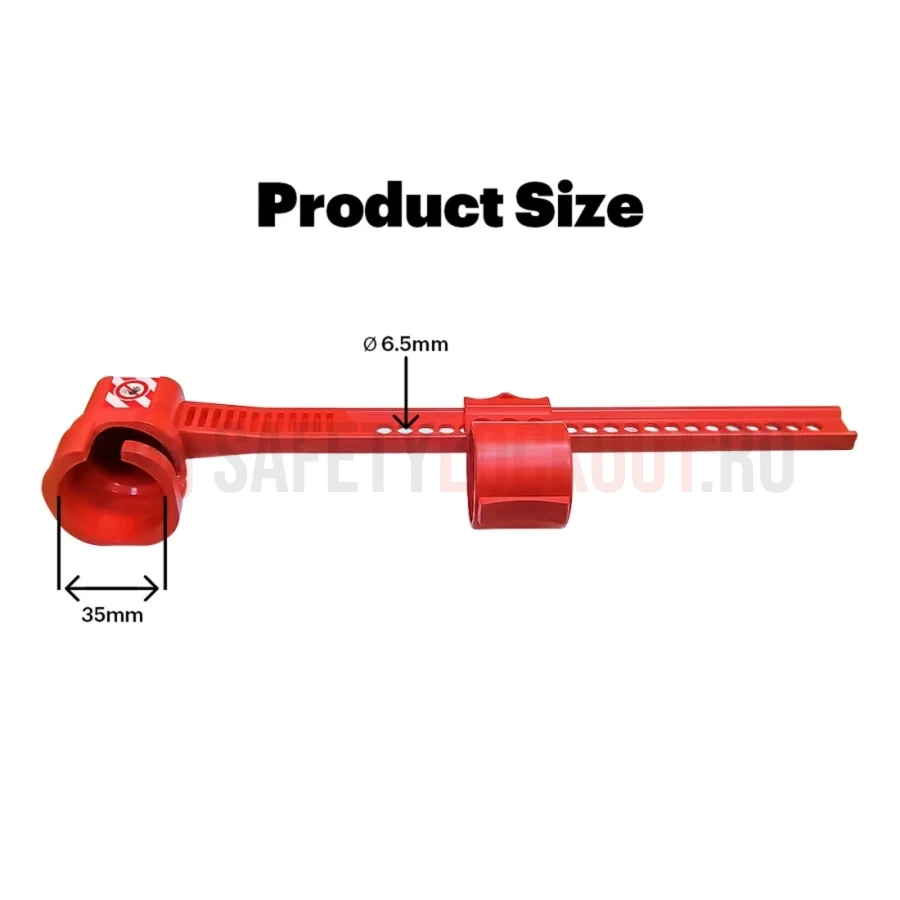 Dispozitiv reglabil de blocare pentru valvă fluture — Dispozitiv reglabil din oțel inoxidabil pentru blocare valvă fluture | Safety Lockout