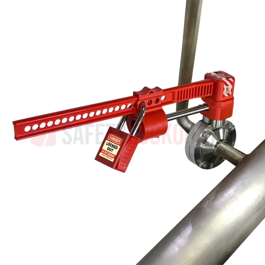 Dispozitiv reglabil de blocare pentru valvă fluture — Dispozitiv reglabil din oțel inoxidabil pentru blocare valvă fluture | Safety Lockout