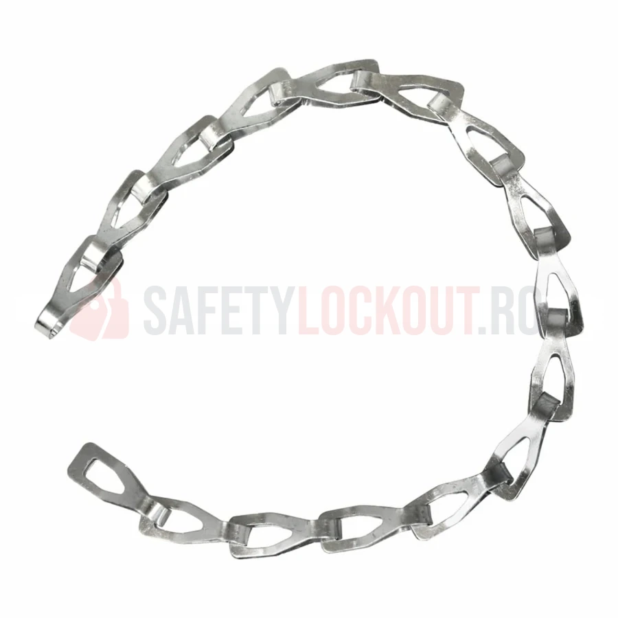 Lanț din oțel inoxidabil pentru lacăte LOTO, standard 9 inch — Lacăte de siguranță LOTO | Safety Lockout