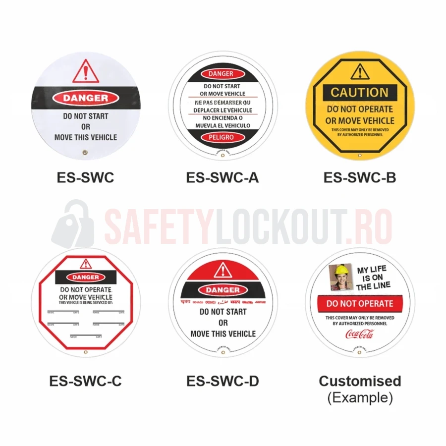Husă de blocare pentru volan, diametru 40 cm — Huse pentru volan | Safety Lockout