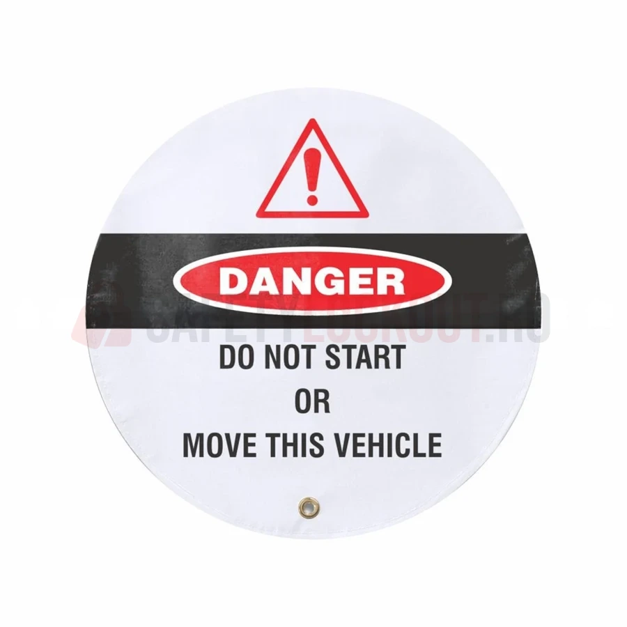 Husă de blocare pentru volan, diametru 50 cm — Huse pentru volan | Safety Lockout