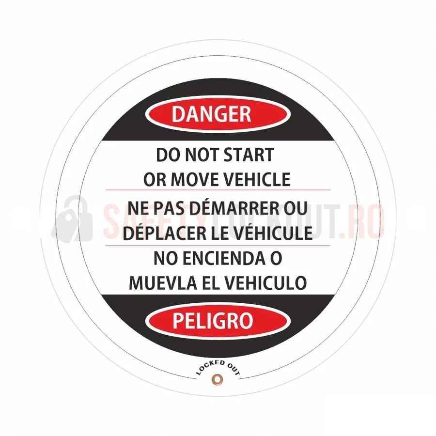 Husă de blocare pentru volan, Model A — Huse pentru volan | Safety Lockout