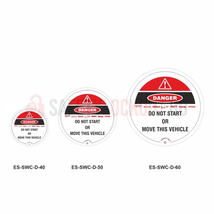Husă de blocare pentru volan, Model D — Huse pentru volan | Safety Lockout