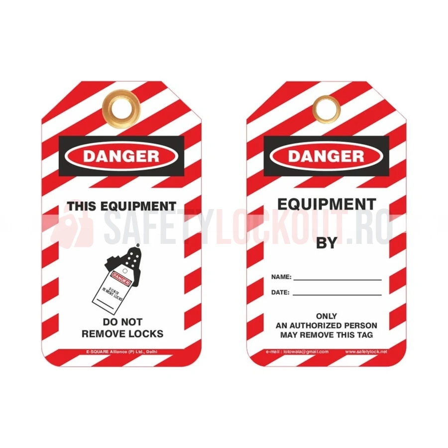 Etichete de blocare LOTO — This Equipment Is Locked Out — Etichete de blocare LOTO | Safety Lockout