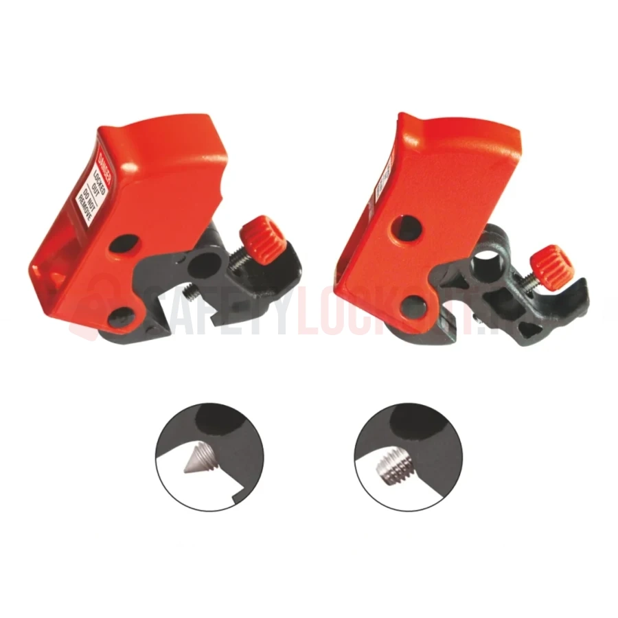 Kit Combo 2 Dispozitive Blocare Disjunctor Fără Unelte — Dispozitiv de blocare pentru disjunctor | Safety Lockout