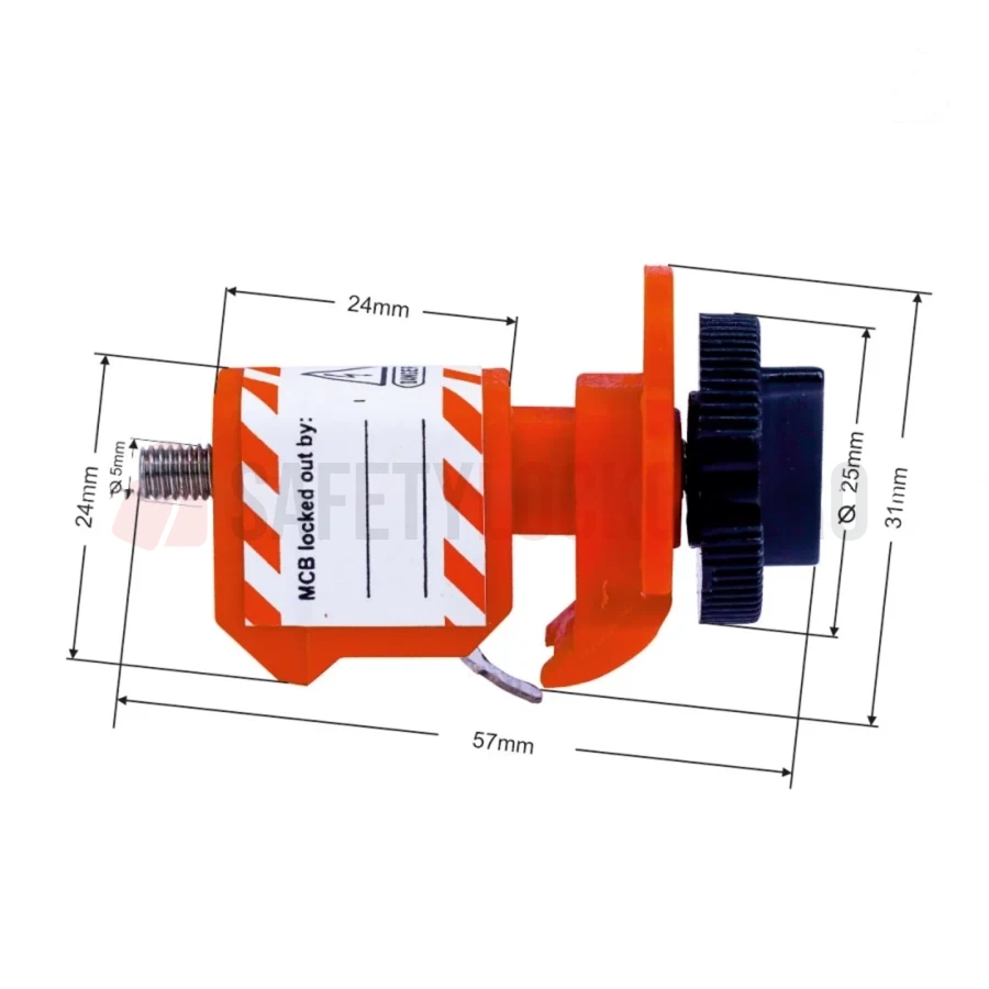 Dispozitiv de Blocare cu Bară de Legătură pentru Disjunctor (Tie Bar) — Dispozitiv de blocare pentru disjunctor | Safety Lockout