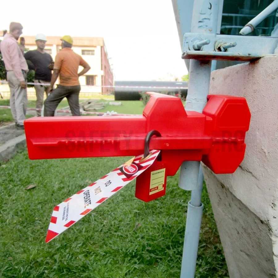 Dispozitiv Blocare Robinet cu Bilă (Tip Top Rail), Ø 50–200 mm — Dispozitive de blocare pentru valvă cu bilă | Safety Lockout