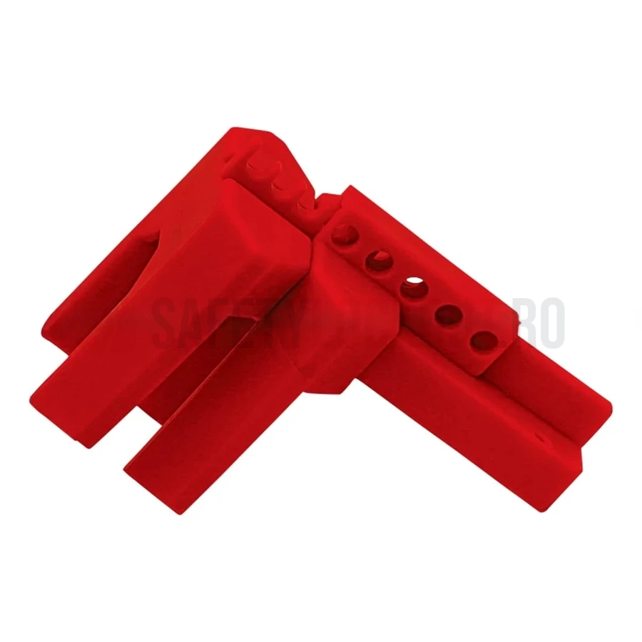 Dispozitiv Blocare Robinet cu Bilă (Tip Top Rail), Ø 12.5–31 mm — Dispozitive de blocare pentru valvă cu bilă | Safety Lockout