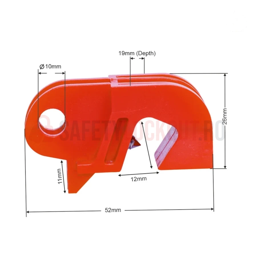 Dispozitiv Universal de Blocare Disjunctor Tip A — Dispozitiv de blocare pentru disjunctor | Safety Lockout