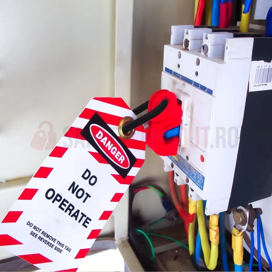 Dispozitiv Universal Blocare Disjunctor Tip A cu Șurub Twister — Dispozitiv de blocare pentru disjunctor | Safety Lockout