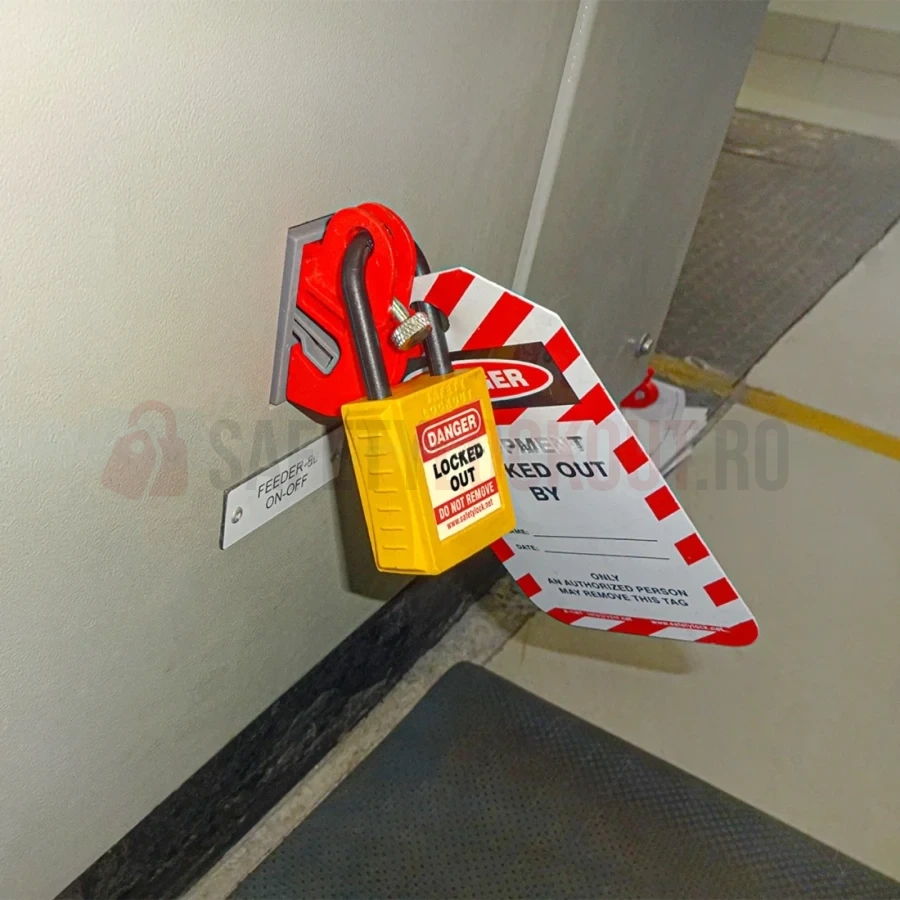 Dispozitiv Universal Blocare Disjunctor Tip A cu Șurub Twister — Dispozitiv de blocare pentru disjunctor | Safety Lockout