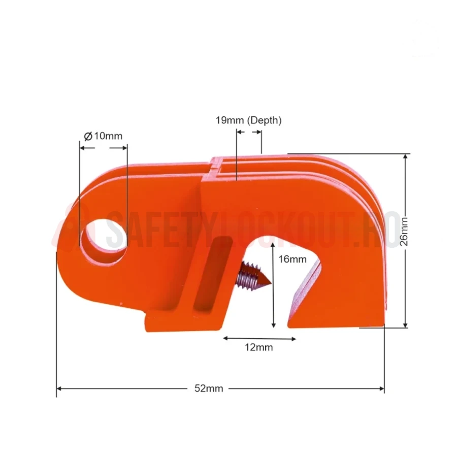 Dispozitiv universal de blocare pentru disjunctor – Tip B — Dispozitiv de blocare pentru disjunctor | Safety Lockout