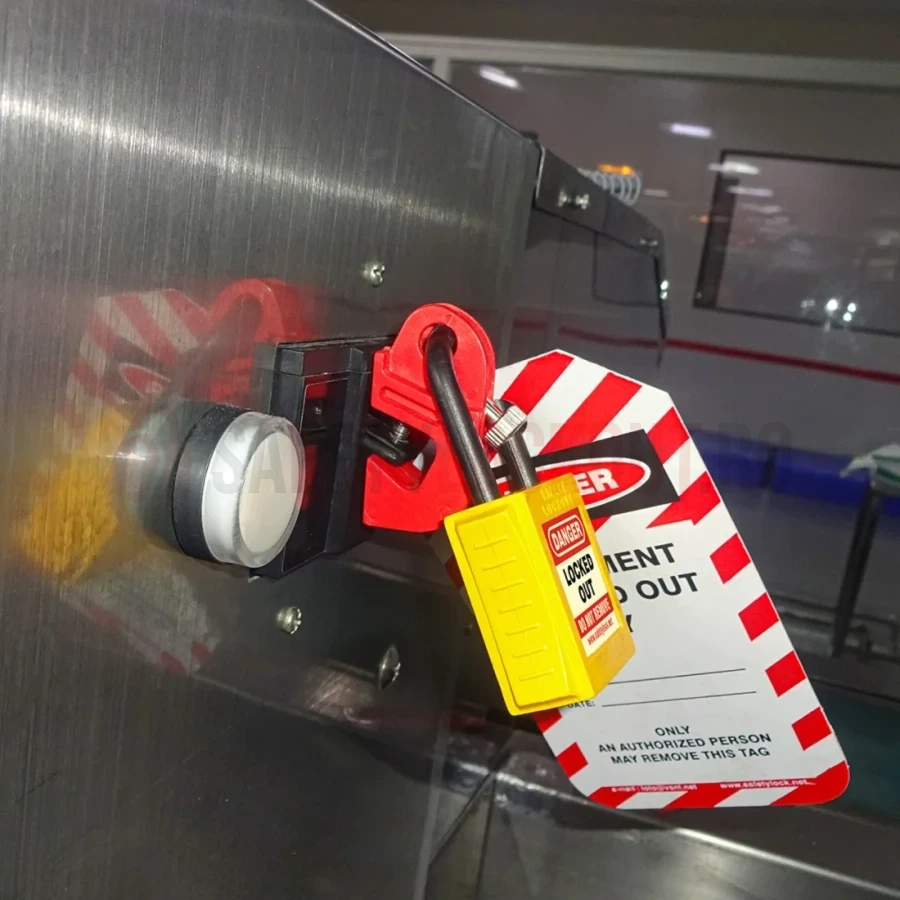 Dispozitiv Universal Blocare Disjunctor Tip B cu Șurub Twister — Dispozitiv de blocare pentru disjunctor | Safety Lockout